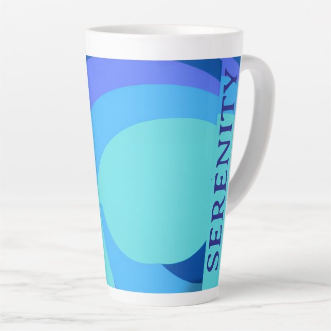 SERENITY LATTE MUG (Right Angle)