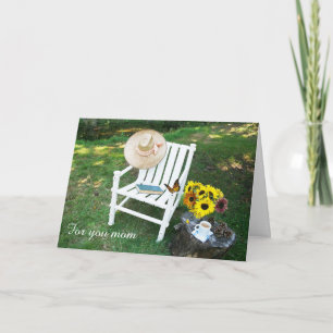 Serenity Mother's Day Folded Greeting Card