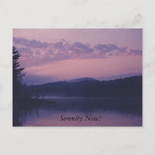 Serenity Now! Postcard