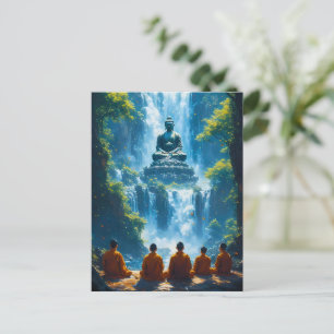 Serenity of the Five Monks Postcard