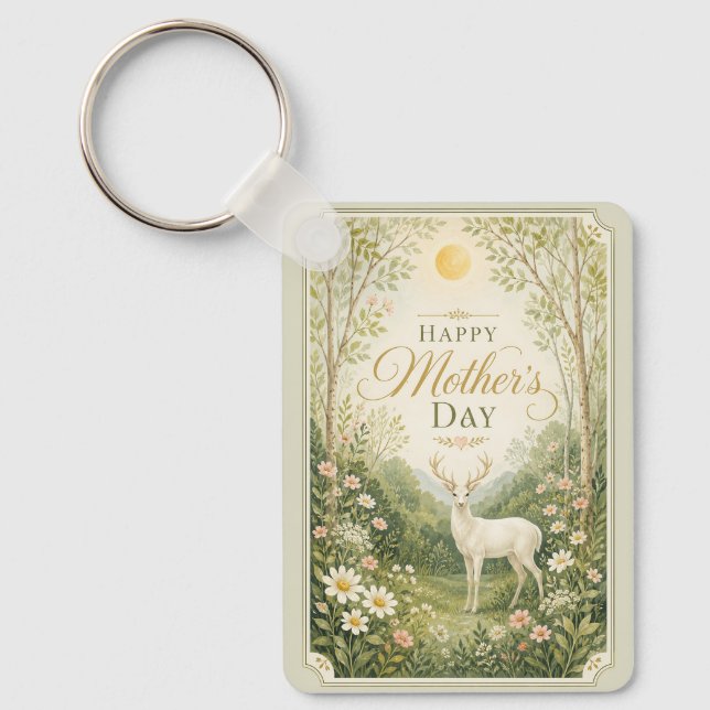 Serenity of the Spring Meadow Keychain (Front)