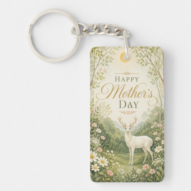 Serenity of the Spring Meadow Keychain (Front)