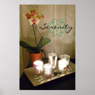 Serenity Orchid Poster