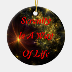 Serenity Ornament