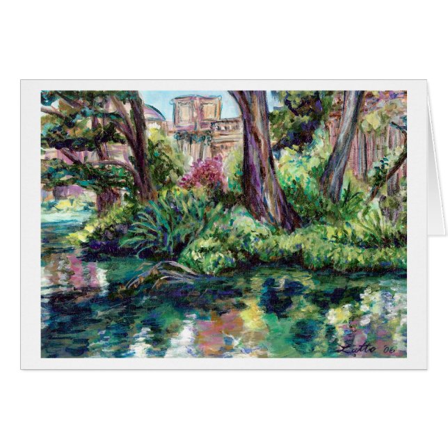 Serenity (Painting) Card (Front Horizontal)