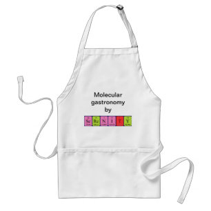 Serenity periodic table name apron