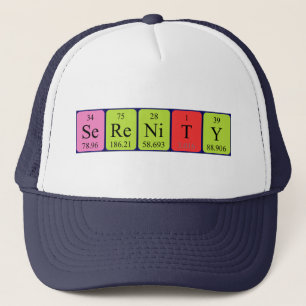 Serenity periodic table name hat