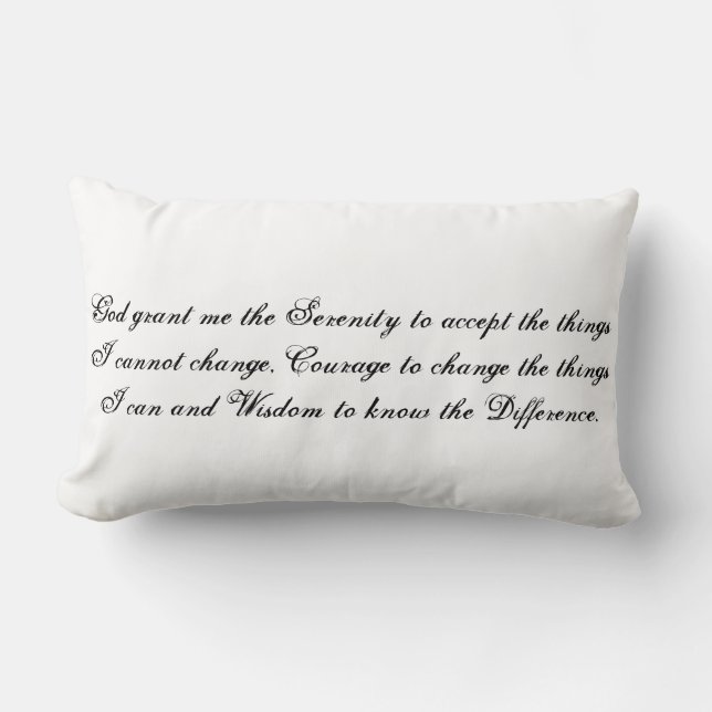 Serenity Pillow (Front)