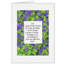 Serenity prayer