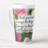 Serenity Prayer in Bouquet Design