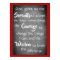 Serenity Prayer Inspiring Quote Modern Red Gray 
