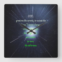 Serenity Prayer Inspiring Vintage Christian Art