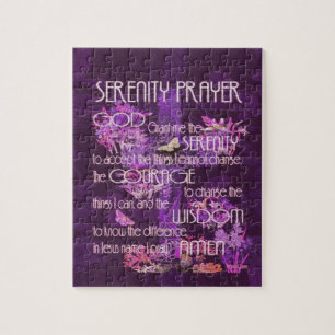 Serenity Prayer Jigsaw Puzzle