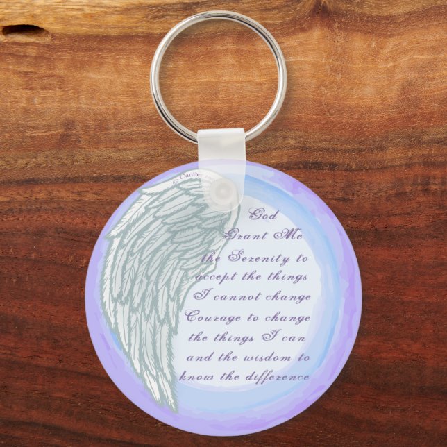 Serenity Prayer key chain (Front)