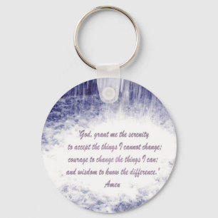 Serenity Prayer keychain