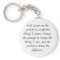 Serenity Prayer Keychain, simple & clean.