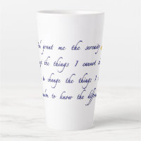 Serenity prayer