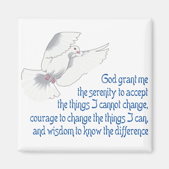 Serenity Prayer Magnet (Front)