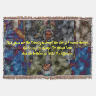 Serenity Prayer - Meditation Blanket