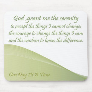 Serenity Prayer Mousepad