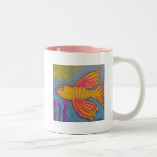 Serenity Prayer Mug with Beta Fish