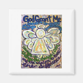 Serenity Prayer Poem Angel Custom Fridge Magnets