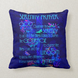 Serenity Prayer Throw Pillow