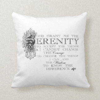 Serenity Prayer Throw Pillow