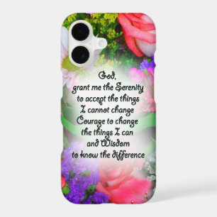 Serenity Prayer written in Centre of Bouquet
