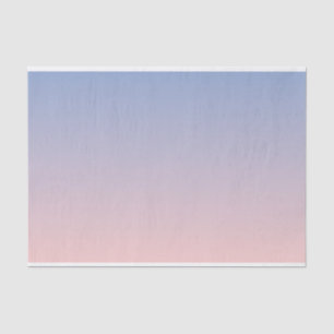 Serenity Rose Quartz Blue Pink Ombre Tissue Paper