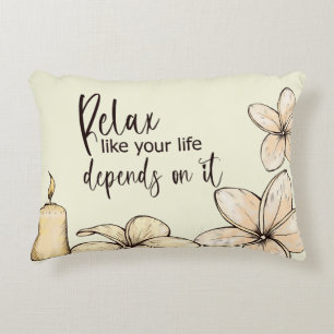 Serenity Spa Custom Pillow