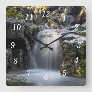 Serenity Spa Falls Horloge murale