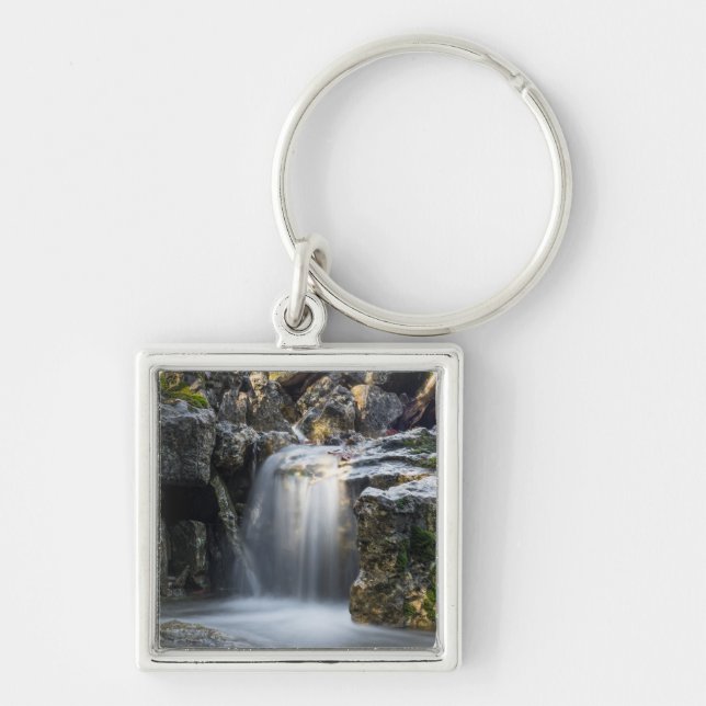 Serenity Spa Falls Keychain (Front)