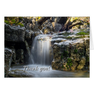 Serenity Spa Falls Thank you Card