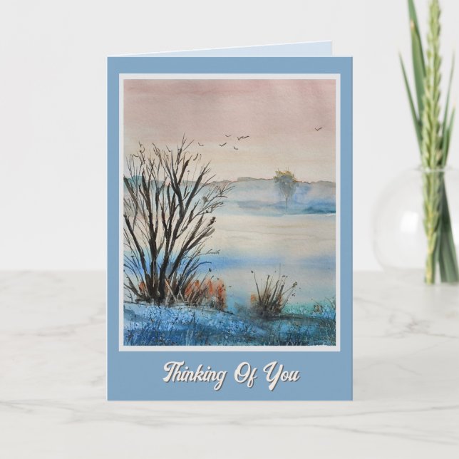 Serenity Speedy Recovery Thinking of You Card (Front)