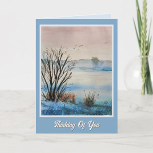 Serenity Speedy Recovery Thinking of You Card