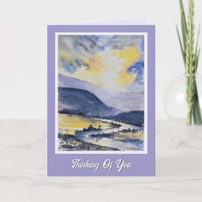 Serenity Speedy Recovery Thinking of You Card (Front)