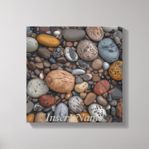 Serenity Stones Canvas Print