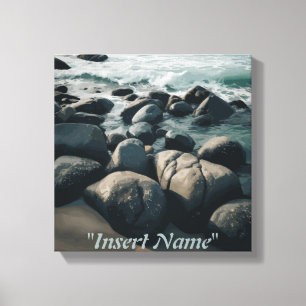 Serenity Stones Canvas Print