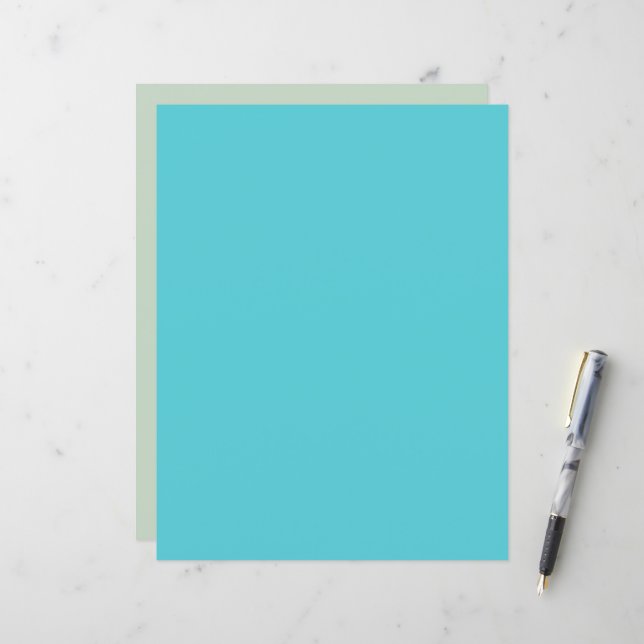 Serenity Sunset On Sea Dot Mandala Scrapbook Paper (Front/Back In Situ)