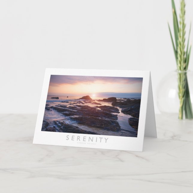 Serenity Thank You Card (Front)