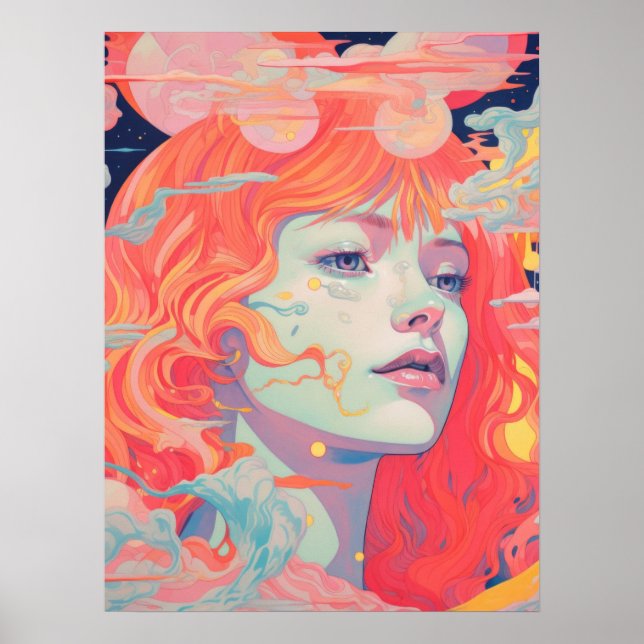 Serenity: Vibrant Elegance Poster (Front)