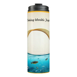 "Serenity's Bridge Connects" Thermal Tumbler