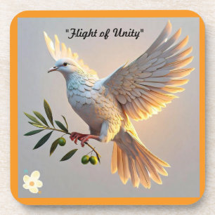 "Serenity's Peaceful Embrace" Coaster