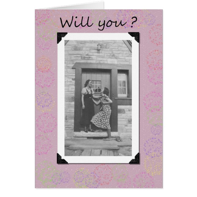 Serez-vous dans mon mariage ? (Devant)