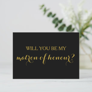 Serez-vous ma carte d'honneur fête de mariage