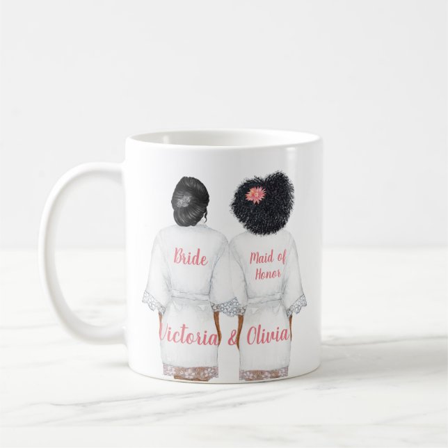 Serez-vous ma femme d'honneur Mug ? (Gauche)