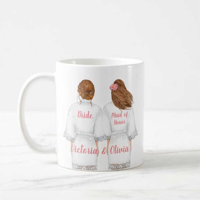 Serez-vous ma femme d'honneur Mug ? (Gauche)