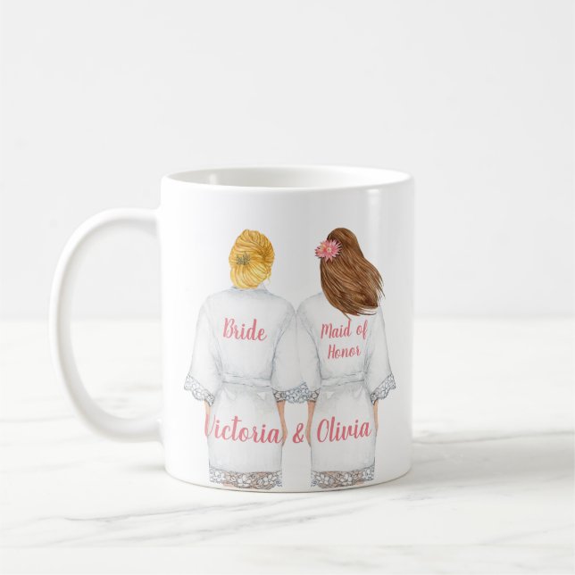 Serez-vous ma femme d'honneur Mug ? (Gauche)