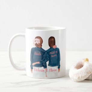 Serez-vous ma servante d'honneur Jean Jacket Mug